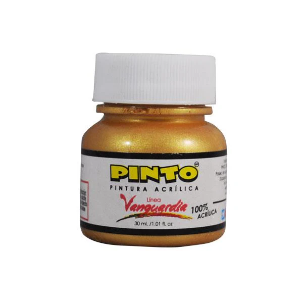 [375510] Pintura Acrílica 100ml -Pinto (Aluminio, 30ml)
