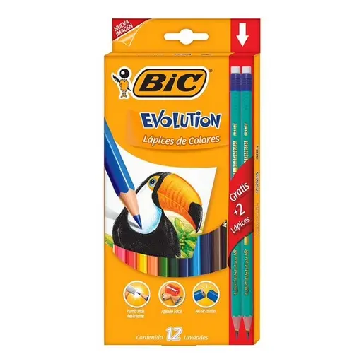 Colores Conte Evolution c/12