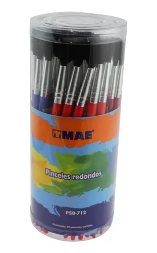 Pinceles Mae PSB-712 Redondos c/72