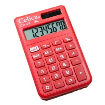 Calculadora de Bolsillo CA-08 -Celica