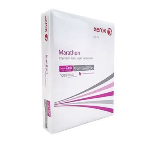 [7-098] Xerox Hoja Marathon T/Carta c/500