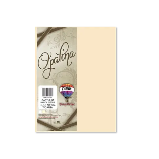 Papel Opalina T/Carta -Diem