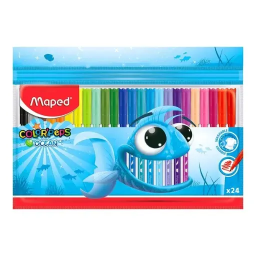 [26251] Plumones ColorPeps Ocean c/24 -Maped 