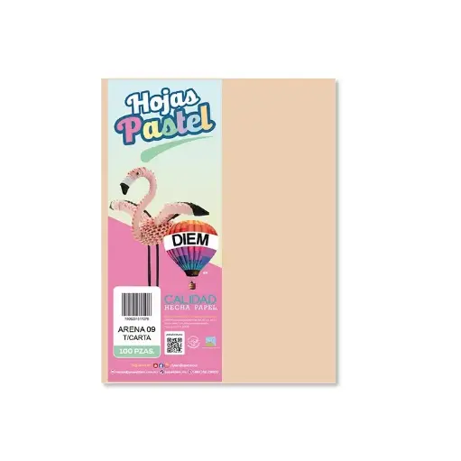 Diem Hojas Pastel T/C c/100 